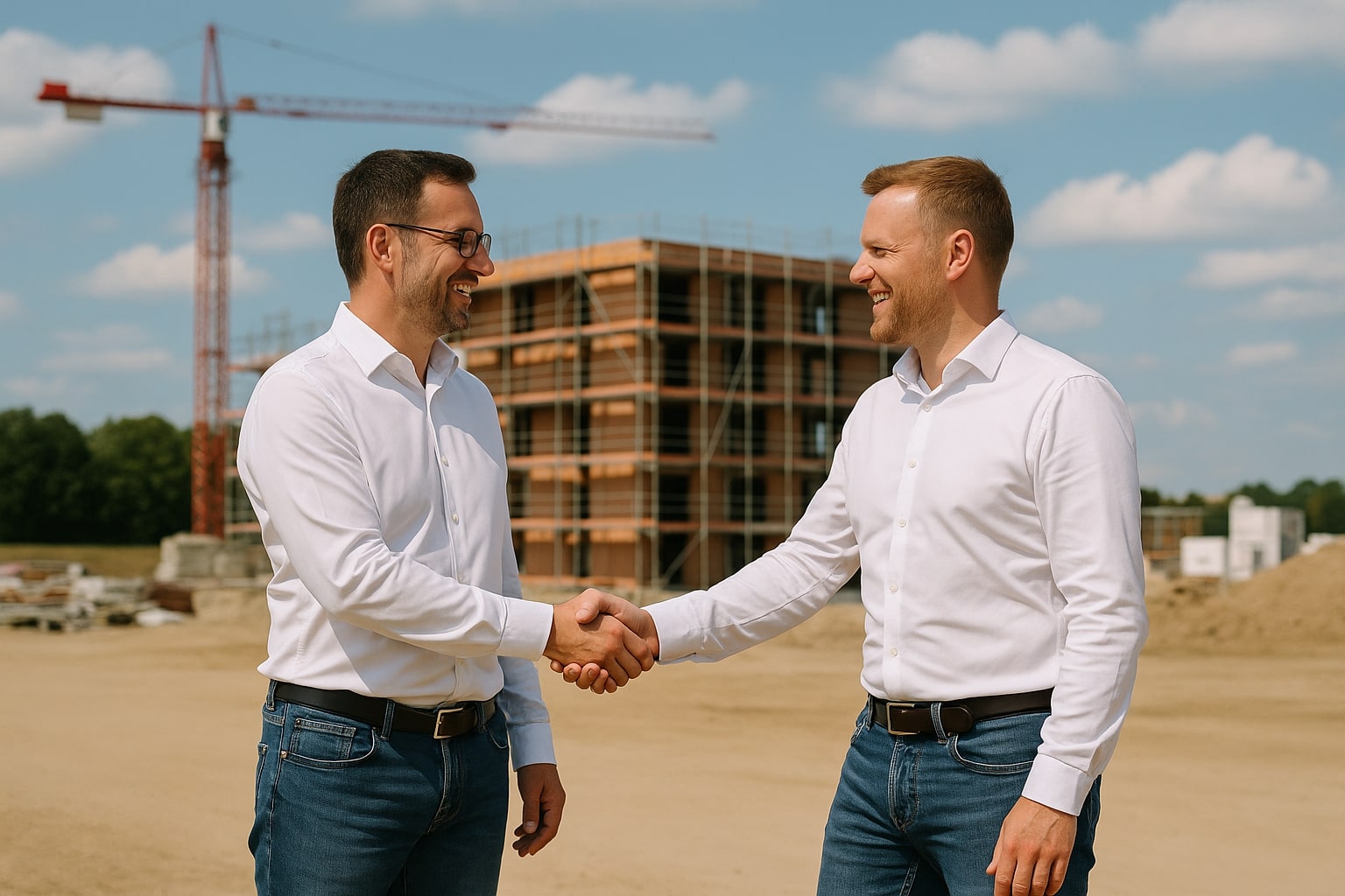 CEO handshake